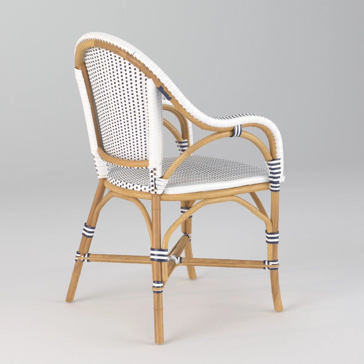 Riviera Dining Armchair 3D Model_07